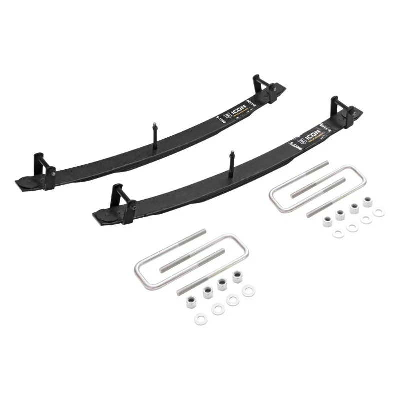 Icon 51100 1.5" Rear Add a Leaf Kit Expansion Pack for 1996-2015 Toyota Tacoma Foto 2 de 4