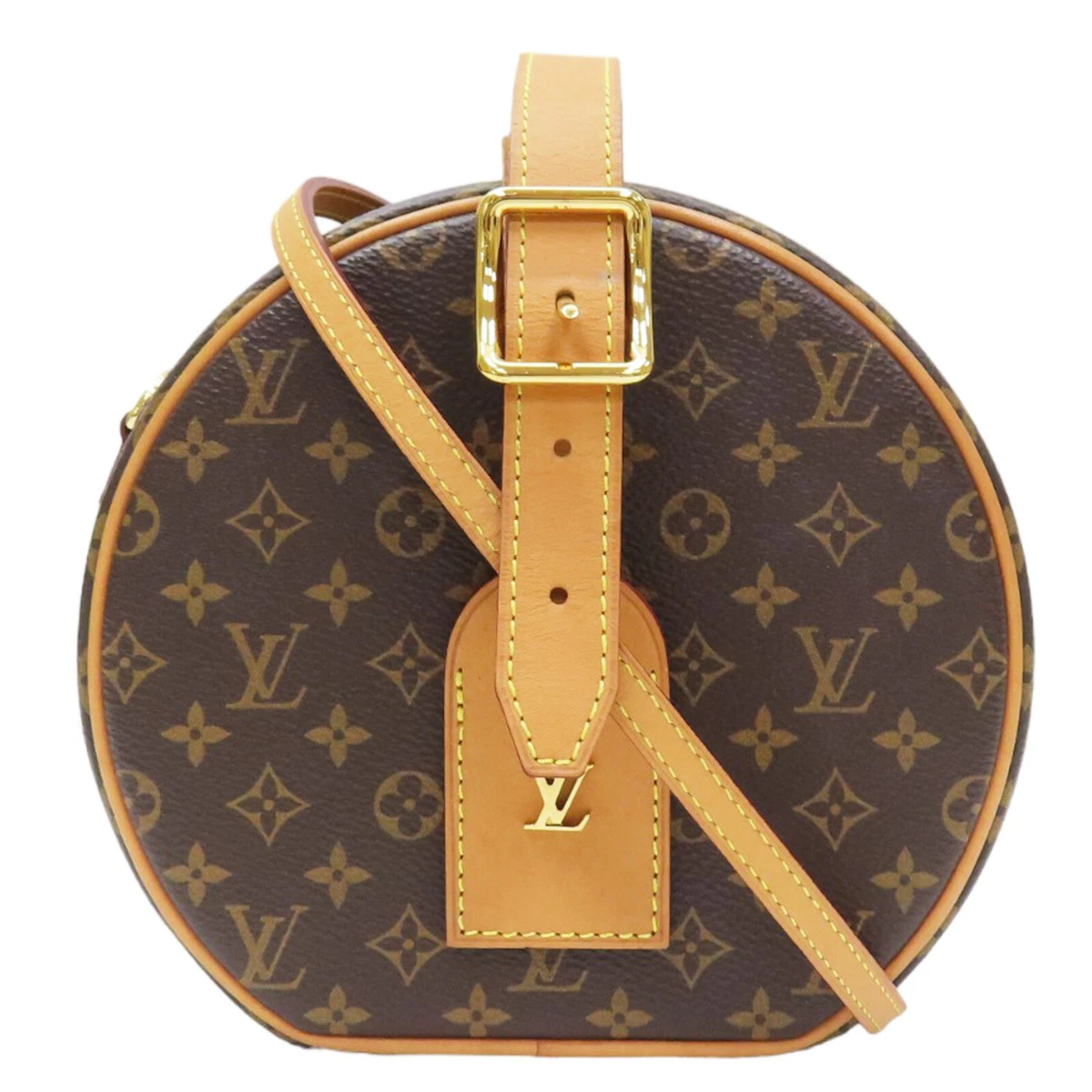 LOUIS VUITTON Petite Boite Chapeau Monogram Canvas Shoulder