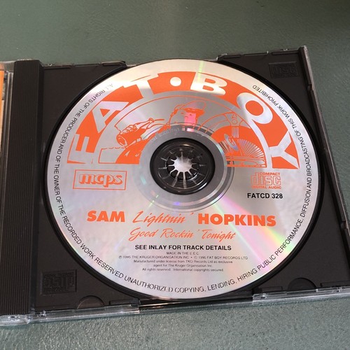 Sam Lighthin' Hopkins - Good Rockin' Tonight.(CD) - Imagen 4 de 6