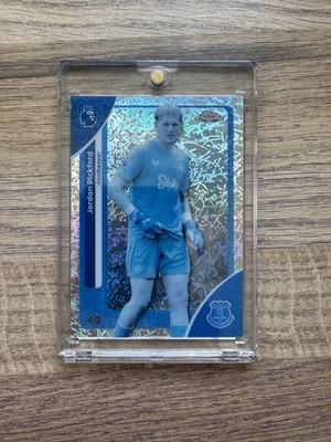 Topps Chrome Premier League 2025-26 - Frozenfractor -4/0 Jordan Pickford Everton