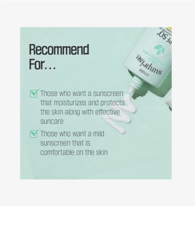 [ ETUDE HOUSE ]  Sunprise Mild Airy Finish Sun Milk 55ml SPF 50+ PA+++  Sale! - Image 3 of 3