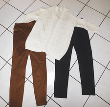 2 Hosen von Zara und Bonita  und Strickjacke von Tally Weijl in Gr. 36