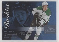2015 Fleer Showcase Flair Row 0 Rookies Blue Ice 70/199 Mattias Janmark #48 0nr3