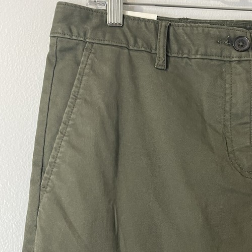 BANANA REPUBLIC Cargo Pants Size 6 Army Green NEW Casual Retro Comfort Grunge - Bild 2 von 10