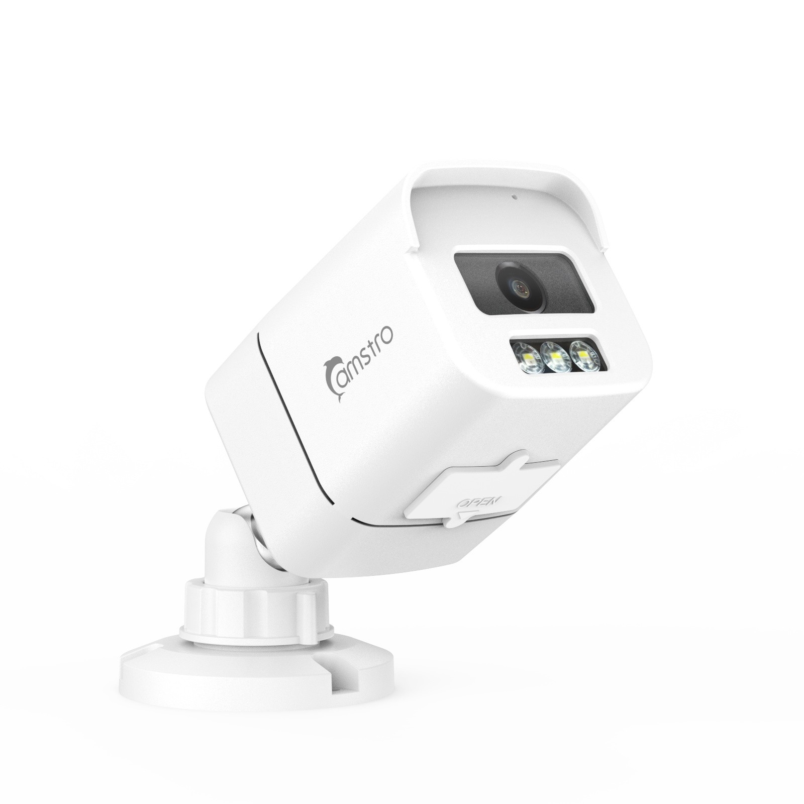 Camstro 4K 8-Channel PoE CCTV System 8MP Cameras Color Night Vision AI Detection