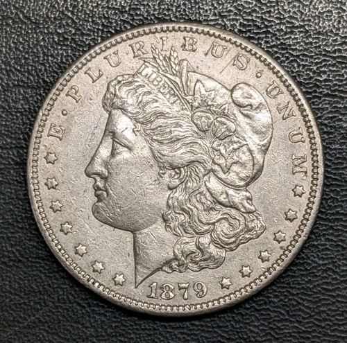 1879-S Reverse of 1878 Morgan Silver Dollar. AU Details. Better Date