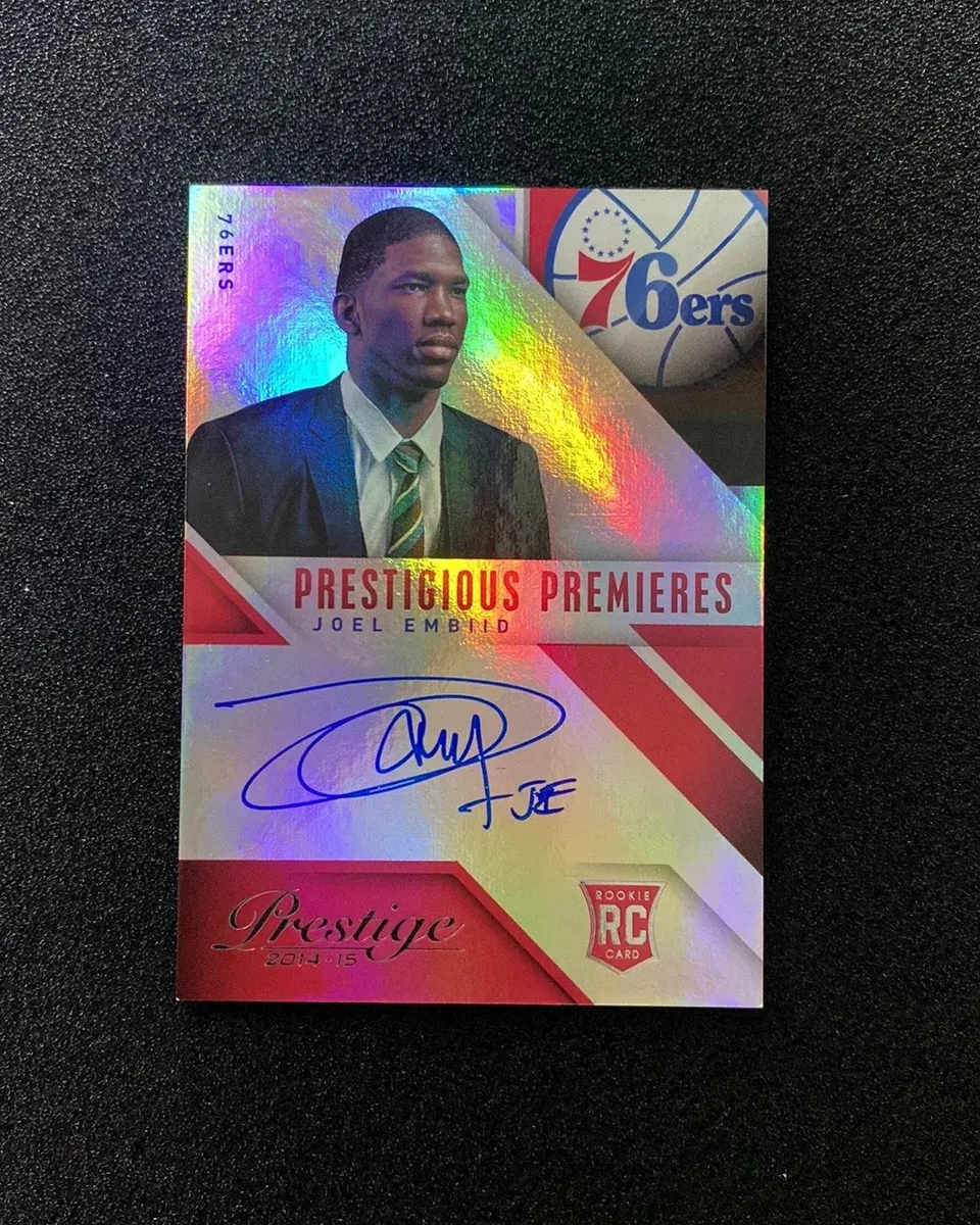 Joel Embiid Basketball Sports Trading Cards & Accessories