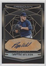 2019 Chronicles Obsidian Electric Etch Orange Prizm /50 Bryse Wilson Auto 1u4