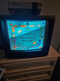 Vintage! Monopoly, Nintendo (NES) Game (c) 1991 Parker Brothers Tested & Works. 