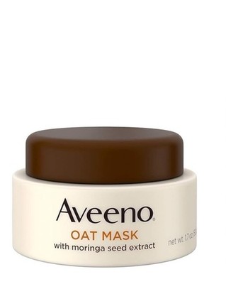 Aveeno Oat Mask W/ Moringa Seed Extract & Vitamin E-Detox-1.7 oz.