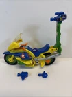 Vintage TMNT Channel 6 News Motorcycle Cycle Teenage Mutant Ninja Turtles 1991