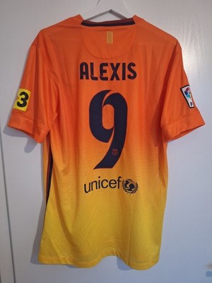 FC Barcelona Auswärtstrikot 2012/13, Alexis, Größe M