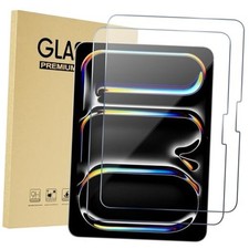 2 Pack Screen Protector for iPad Pro 11 iPad Pro 11 Inch M5 2025/ M4 2024