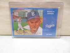 Don Zimmer Brooklyn Dodgers Autographed Postcard