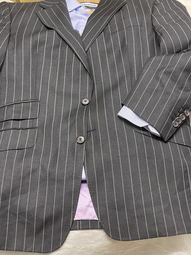 JAGUAR SAVILE-ROW-2Buttons Notched Blazer Men’s U.K-38R”-EUR-48” U.S-38R” - Picture 20 of 24