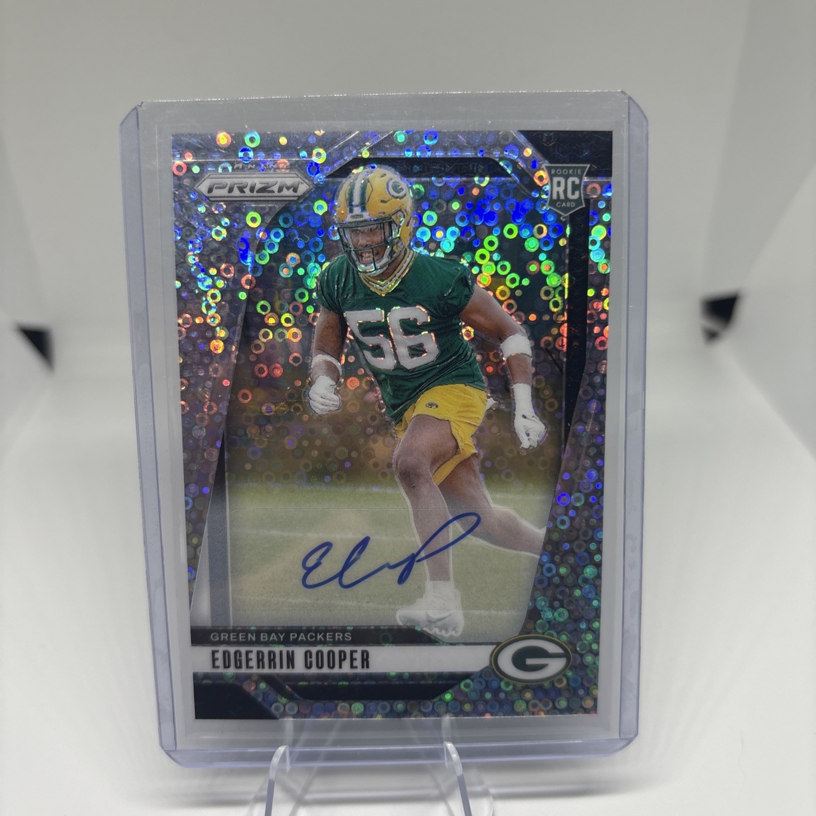 EDGERRIN COOPER 2024 PANINI PRIZM ROOKIE AUTOGRAPH NO HUDDLE RC AUTO Q4856