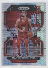 2021-22 Panini Prizm Hyper Prizm Marko Simonovic #166 6o3
