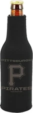 Pittsburgh Pirates 2-Pack Zipper Bottle Tonal Black Beverage Insulator...