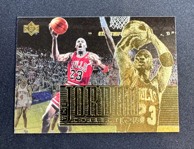 #ad MICHAEL JORDAN 1996 Upper Deck SP JORDAN COLLECTION GOLD FOIL #JC20 🔥CLEAN🔥 MJ $14.99