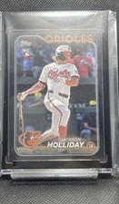 2024 Topps Update Jackson Holliday RC Black Parallel /74 Orioles Rookie Card SSP