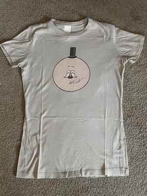 Cartoon Network Regular Show Pops SMALL Gray T Shirt autographed by JG Quintel 