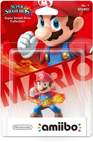 Figura Amiibo Mario Coleccion Super Smash Bros [41668]