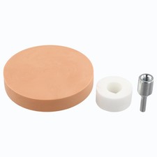 Pneumatic 88mm Rubber Eraser Wheel with Adapter for Car Sticker Removal