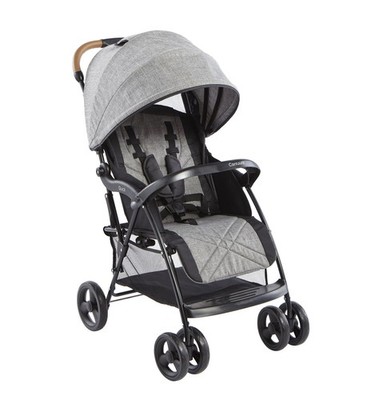 Lightweight Adjustable Stroller Boy Girl Upright Folded Convenient Storage Gray