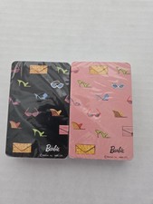 Vinatge Barbie Bunko Replacement Playing Cards Decks Mattel Hallmark Sealed NOS 