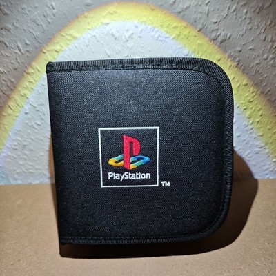 Sony PlayStation 1 - PS1 CD Tasche - Case Wallet - Mappe - Schwarz -Aufbewahrung