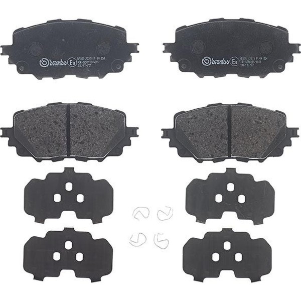 Brembo P 49 054 Bremsbelagsatz FüR Abarth Mazda Fiat MX 5 MX 5 RF 124 ND 348-image