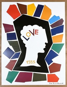 Yves Saint Laurent Love Poster for sale | eBay