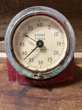 Vintage Kodak Darkroom Timer Red Eastman Kodak Mechanical Photo Timer