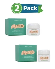 La Mer Crème de la Mer Moisturizing Cream 1oz / 30ml (2-Pack) Face Cream NEW.