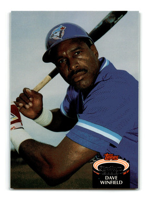 Dave Winfield 1992 Stadium Club #745 Toronto Blue Jays Mint to Gem