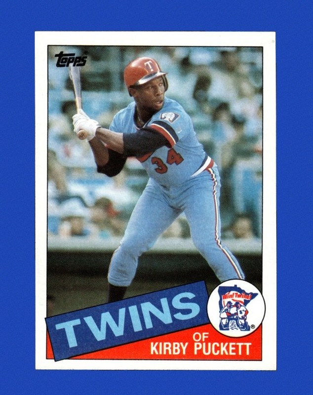 1985 Topps Set-Break #536 Kirby Puckett RC NR-MINT *GMCARDS*