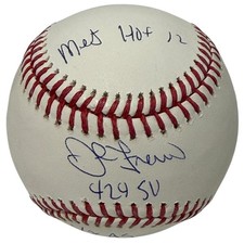 John Franco Signed Autographed ROMLB Baseball w/ 3 Insc JSA Witness COA