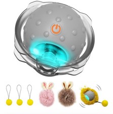 Interactive Cat Toys Ball Super Drive Electric Cat Toy Automatic Rolling Robotic