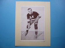 1935/40 CROWN BRAND NHL HOCKEY PHOTO #56 GUS MARKER SHARP MONTREAL MAROONS