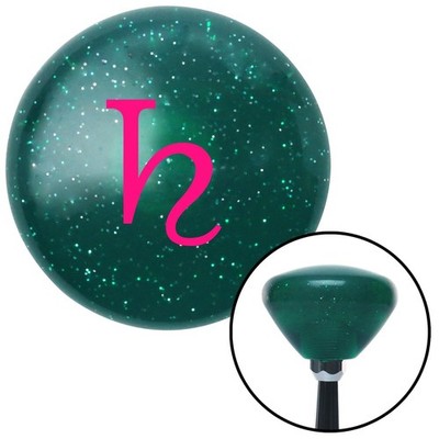 Pink Saturn Green Retro Metal Flake Shift Knob w/ M16x1.5 Insert Shifter Auto