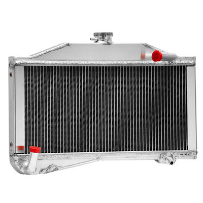 2 Row Aluminium Radiator For 1955-1971 1962 Morris Minor 1000 948 1098 L4 MT