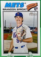 2026 Topps Heritage - Brandon Sproat #118 (RC)