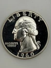 1960-1964 90% Silver Proof Quarters Deep Mirror Lot of 5 #1204