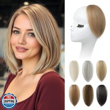 REECHO Clip in Hair Volumizer, Short Thick Clip in Hairpieces Adding Extra Ha