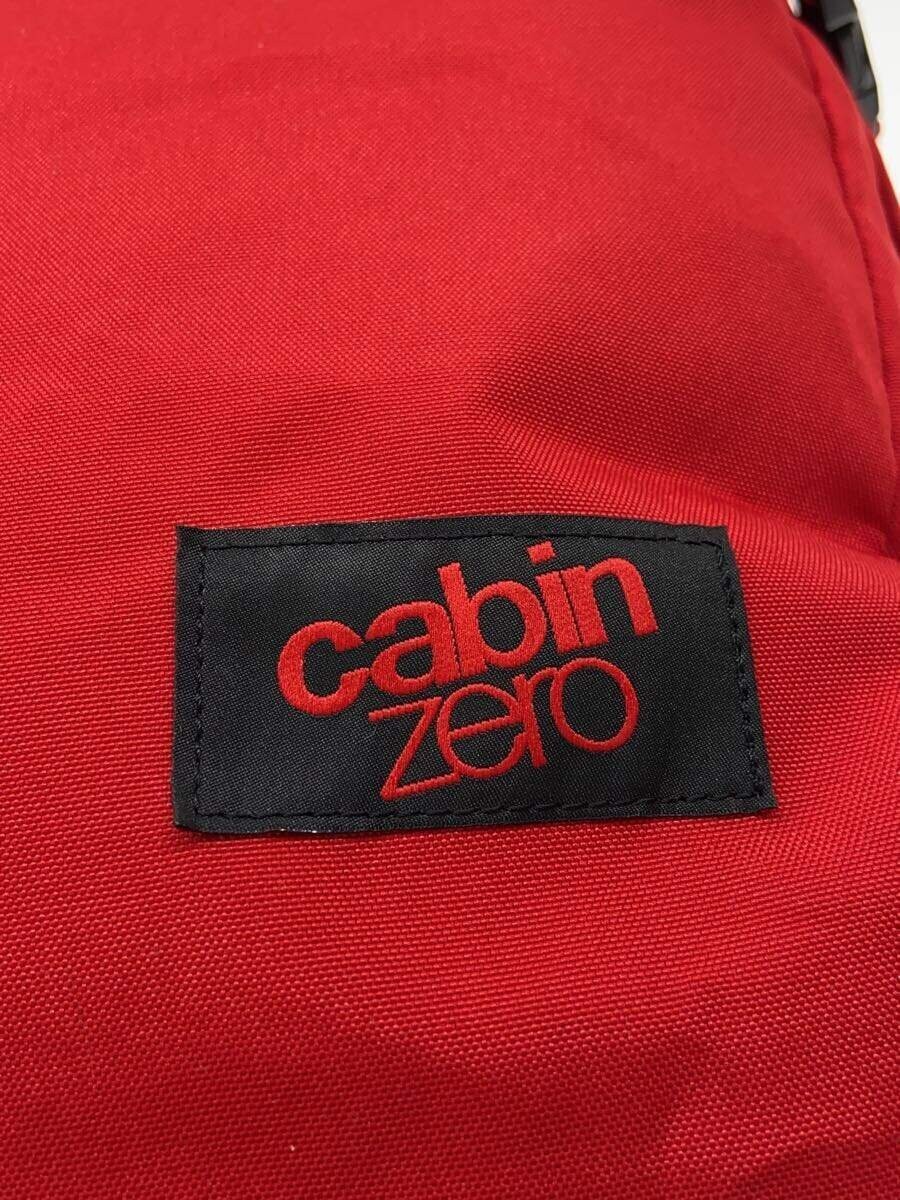 cabin zero backpack polyester red plain - image 5