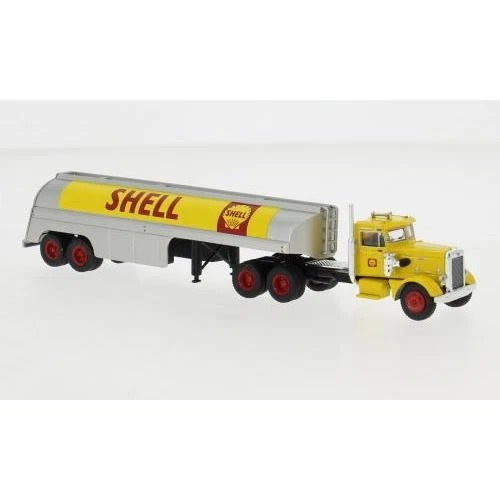 1:87 BREKINA PLAST Peterbilt 281 Tank-Sz 1955 Shell BRE85762 - Immagine 2 di 2