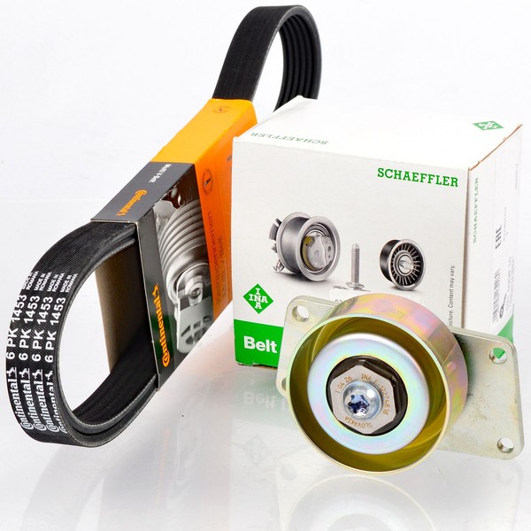 Contitech 6PK1453 Keilrippenriemen + Rolle FüR Berlingo 206 Xsara Picasso-image