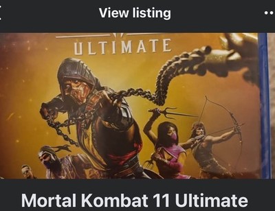 Warner Bros. Mortal Kombat 11 Ultimate Edition PS5 Fighting Game Rated M
