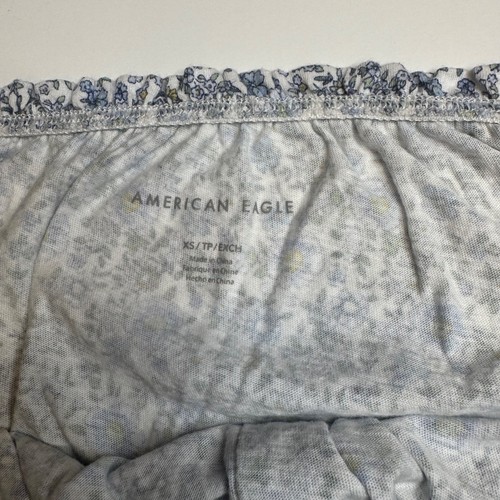 Top corto manga abullonada American Eagle para niñas talla XS - Imagen 5 de 6