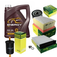 Mann Inspektionspaket 5L Mannol Energy 5W-30 FüR Renault Megane II 1.4 16V 1.6